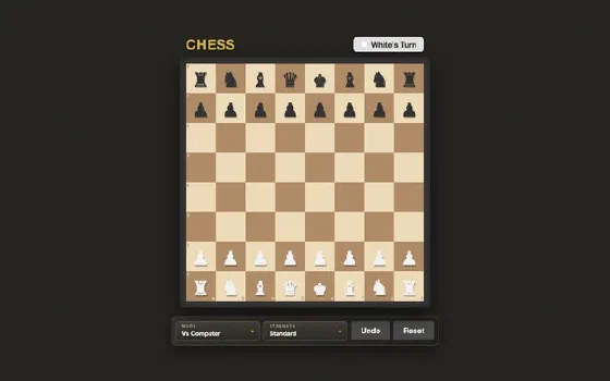 国际象棋 游戏画面