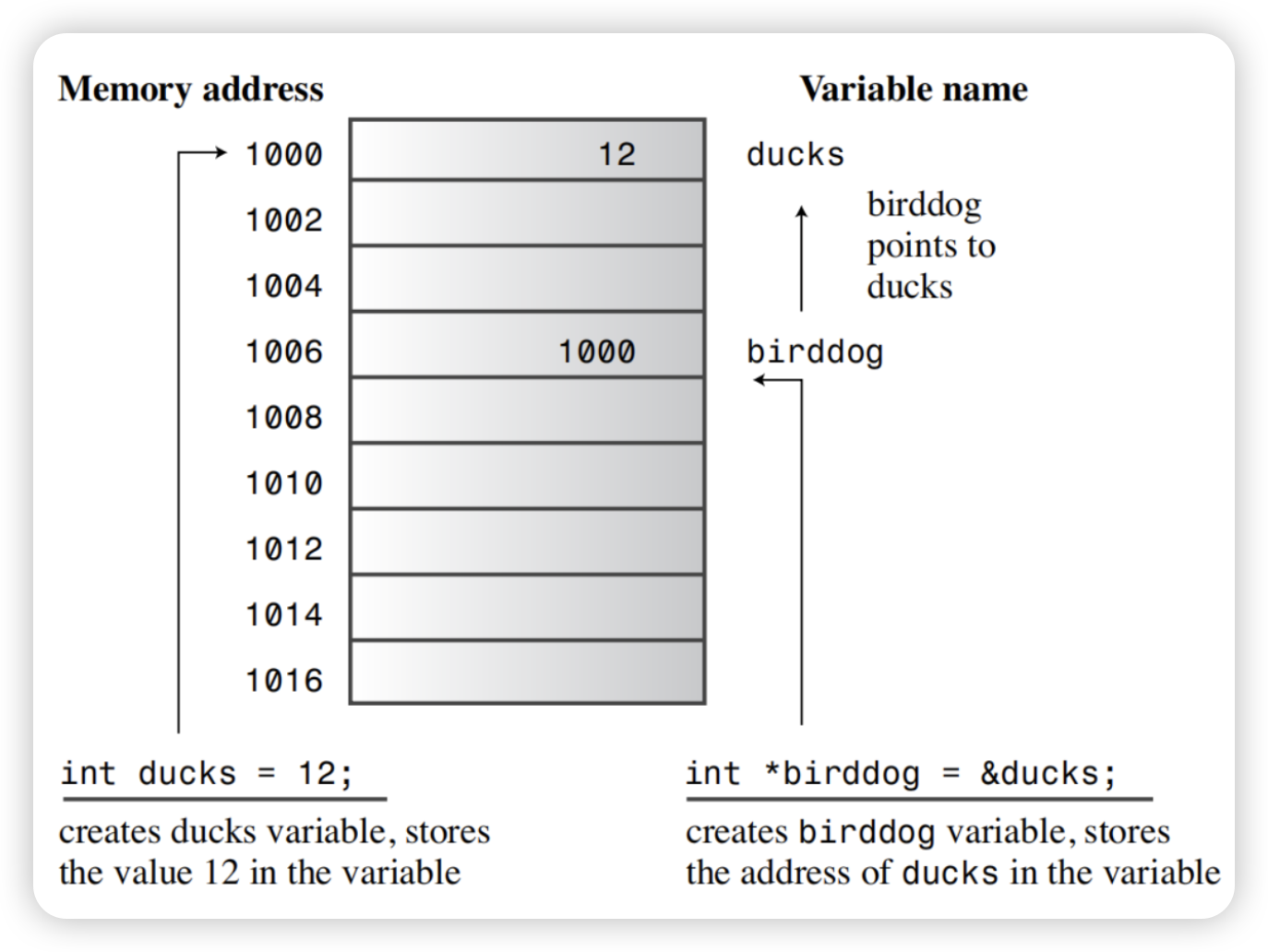 Pointer and Value