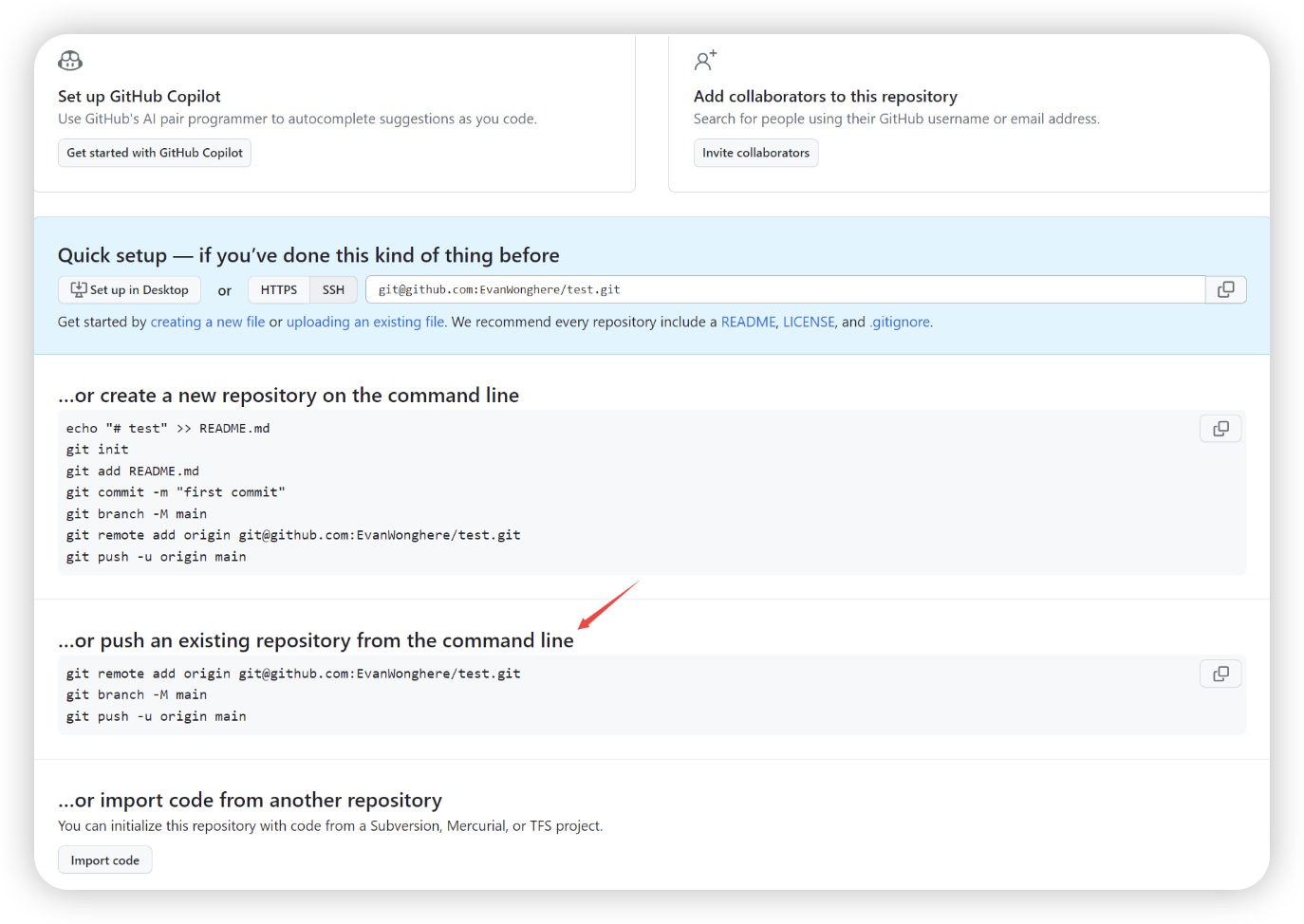 GitHub Push Local