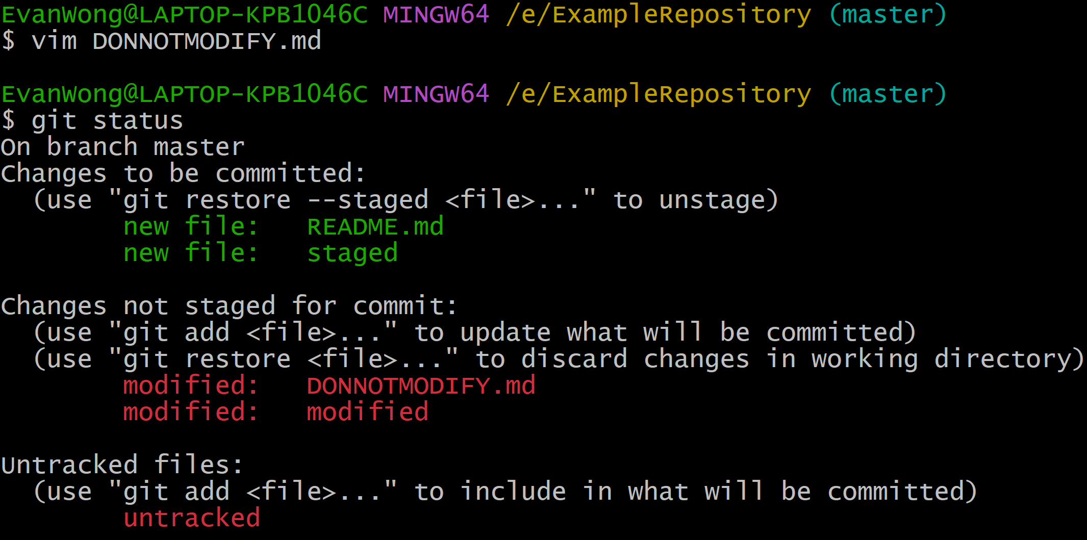 Modified File