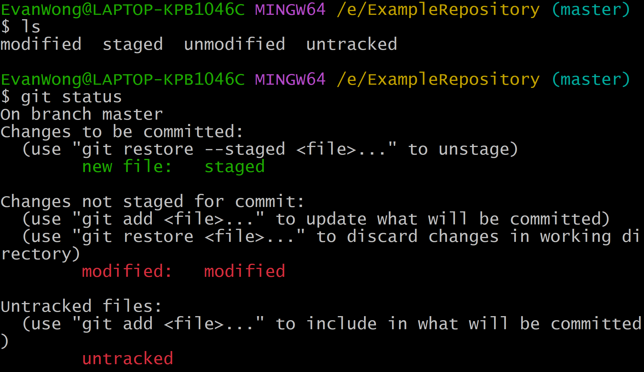 Git Status